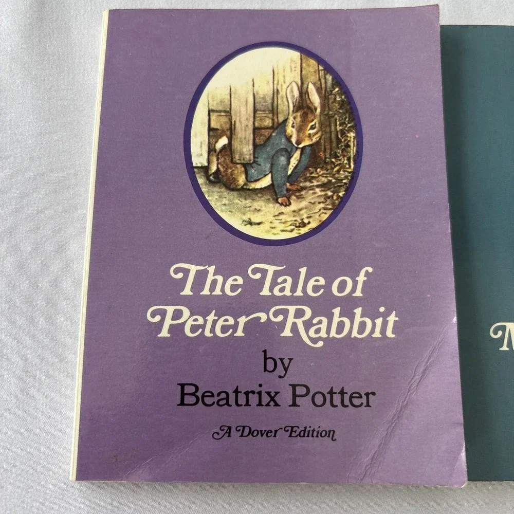 Vintage The Tale of Peter Rabbit & The Tale Of‎ Mrs. Tiggy Winkle Beatrix Potter